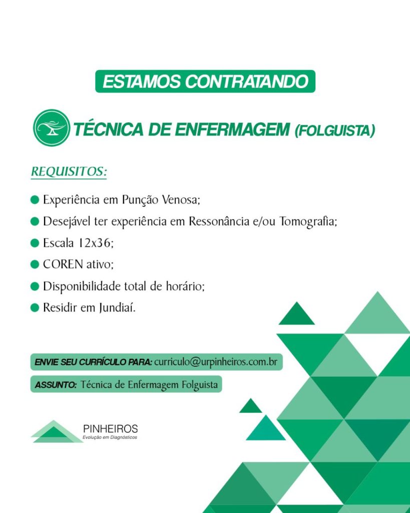 Técnica de Enfermagem - Jundiai